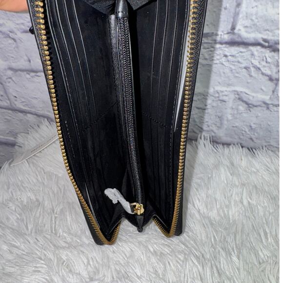 Marc Jacobs Empire City Zip-Around Long Wallet Black NWT* - Picture 5 of 6